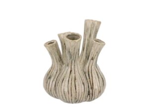 aglio green active glaze vase 13x16cm