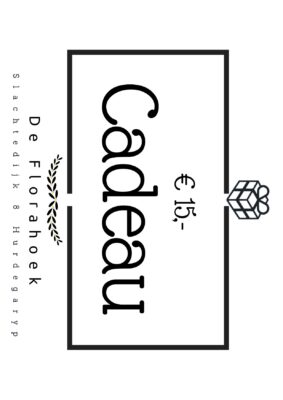 Cadeaubon 15 euro