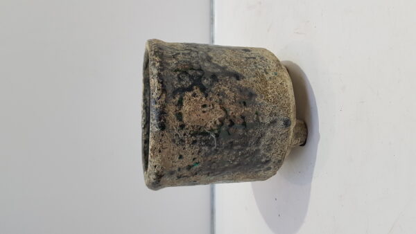 Cilinder Pot boris op voet d12 h12.5cm groen es/9