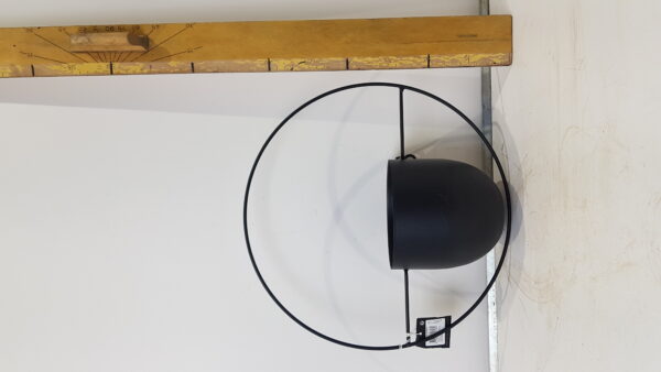 dexter muurhanger pot zwart – l34xb14xh34cm