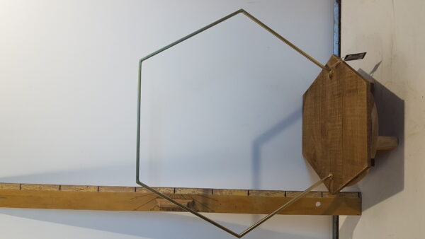 flower base metal 58,5×31.5x52cm