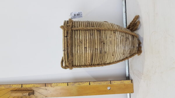 Hanging basket stripe with rope d20h30cm