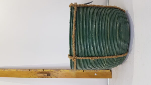 Hanging basket strp rope d40h30 olive