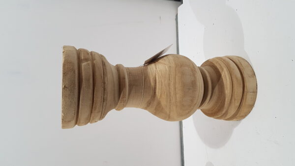 kandelaar hout 32x13cm