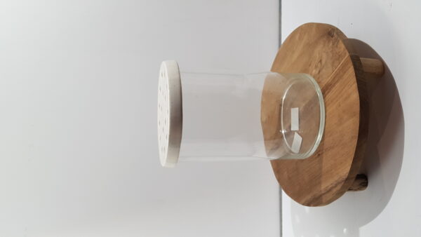 navone glas met deksel reacti