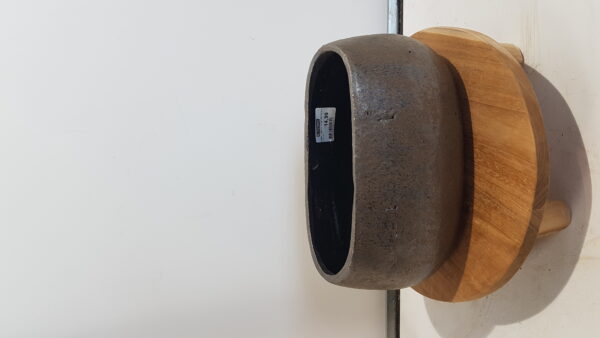 Ovaal jemen 27.5x16x13cm brons