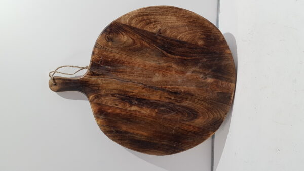 plateau hout ovaal 60cm