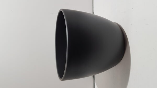 pot boule d32 h27cmantraciet mat es/27
