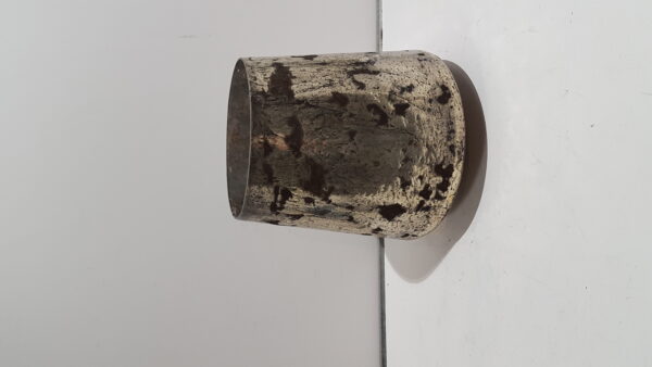 pot glass calcite td16.5h24 zilver