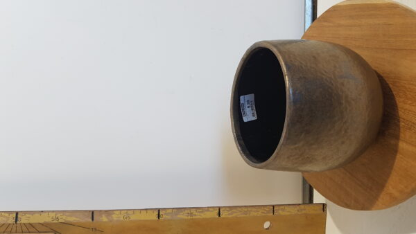 Pot jemen d16.5 h15.5cmbrons