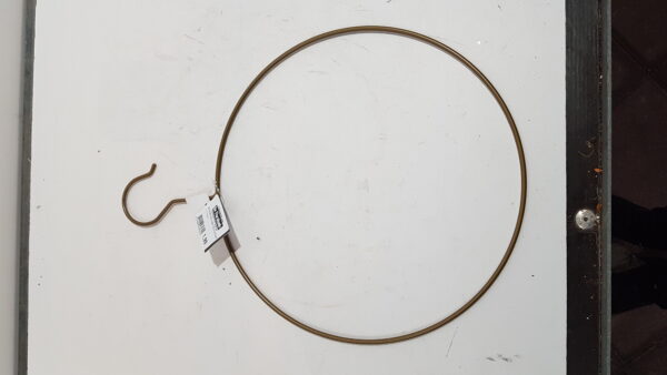 ring with hook metal 28x38cmgold