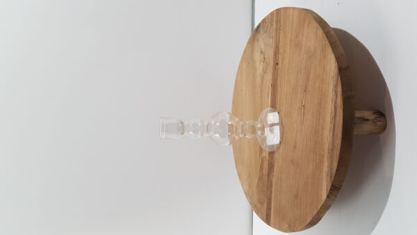rozenvaas glas 8x21cm