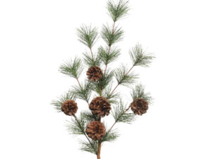 spray pinecones binnen l8-w15-h50cm - gr
