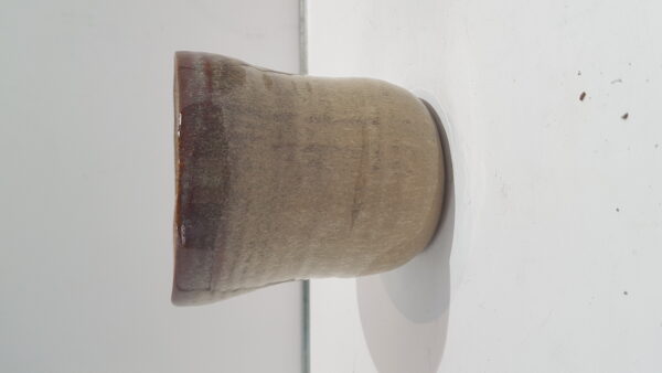 stef pot rond taupe h12,5xd11,5cm