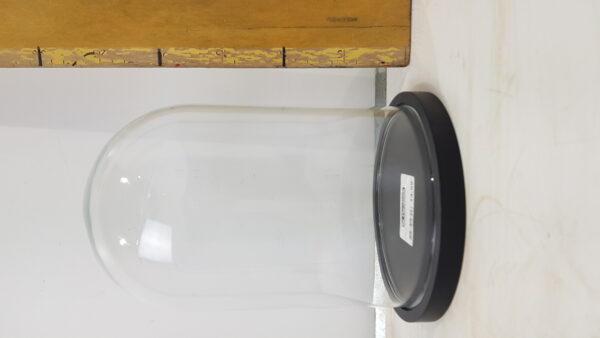Stolpop plateau zwart d15/17.5 h24/25cm (showdoos)