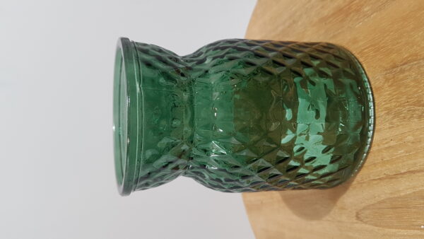 vase sack diamond d10.0h13.0groen