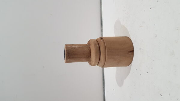 wooden candle stand 18cm