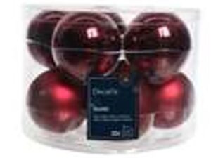 kerstbalmix glas d6cm 10st ossbld