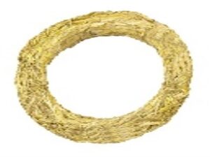 wreath straw h6d30