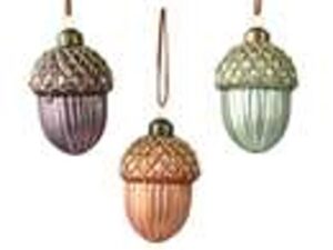 eikel glas 3col assdia5.5-h8cm - assorti