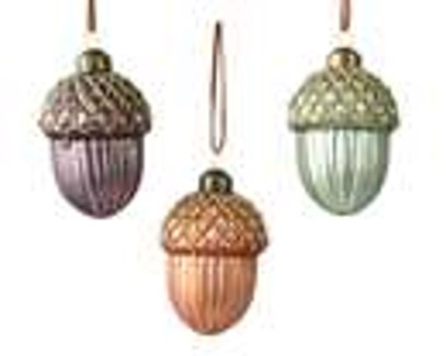 eikel glas 3col assdia5.5-h8cm – assorti