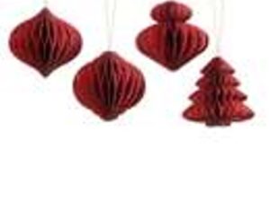 figuur papier d8h8cm rood a4