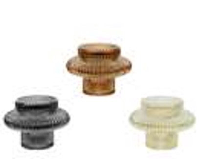 kandelaar glas 3col assdia7.8-h5.7cm – a