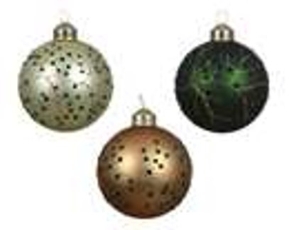 kerstbal glas 3col assdia8cm – assortieh