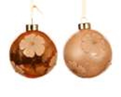 kerstbal glas d8cm a2 3st