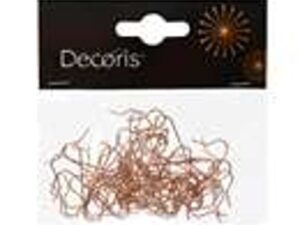 kerstbalhaakjes l3.5cm koper 50st