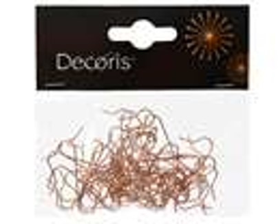 kerstbalhaakjes l3.5cm koper 50st