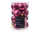 kerstballen glas mix dia3.5cm - pomegran