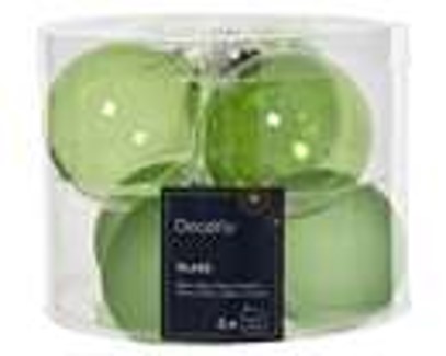 kerstballen glas mixdia6cm – green teako