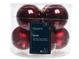 kerstbalmix glas d7cm 8st ossbld