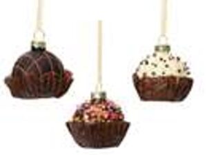 ornament glas 3assl4.9-w4.9-h5cm - multi