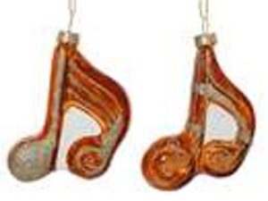 orn.gls muziek l8b2.8h9.7cm brn a2