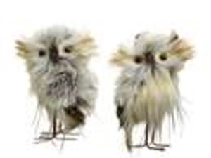 orn.pluche uil l7h12cm bruin a2