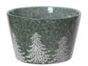 schaal keramiekdia13-h8cm - groenstuks