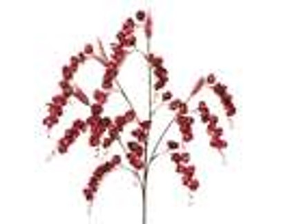 spray polyester l27b20h100cm maroon