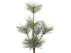 spray snowy pinecones binnen