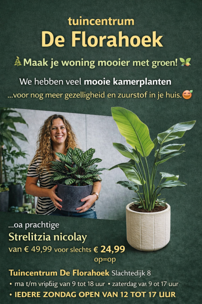 Welkom bij tuincentrum De Florahoek