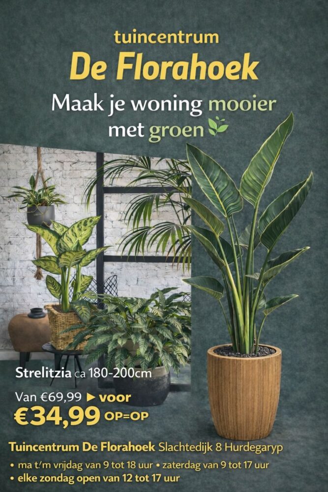 Welkom bij tuincentrum De Florahoek
