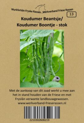 Koudumer beantsje Frysk Beantsje stok