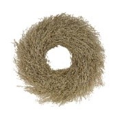 wreath chili grass in poly wrap nature