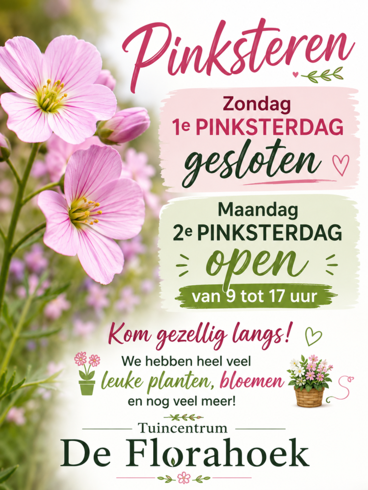 Welkom bij tuincentrum De Florahoek